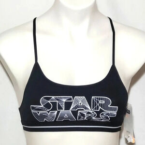 XS X-SMALL‎ Disney STAR WARS Wire Free Bralette NWT
